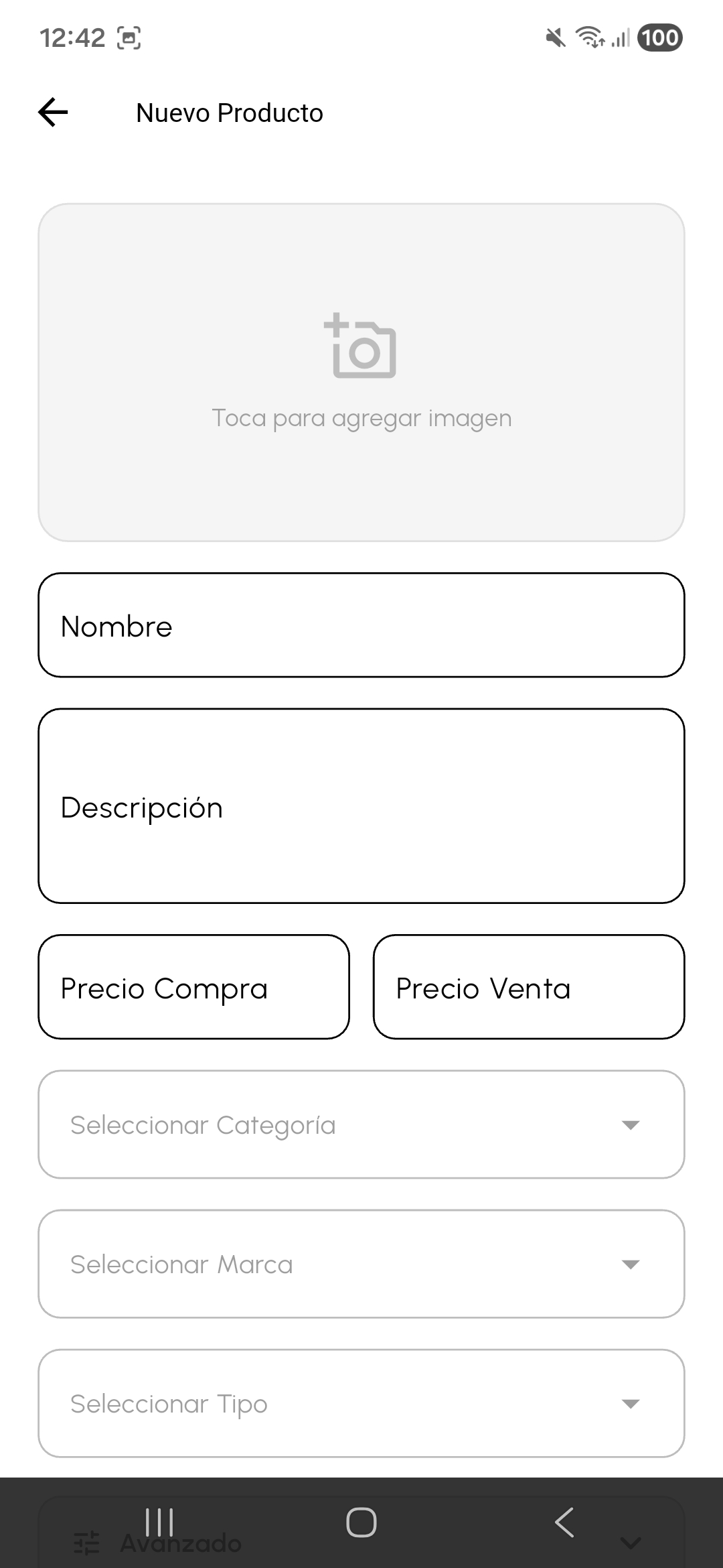 Nuevo producto